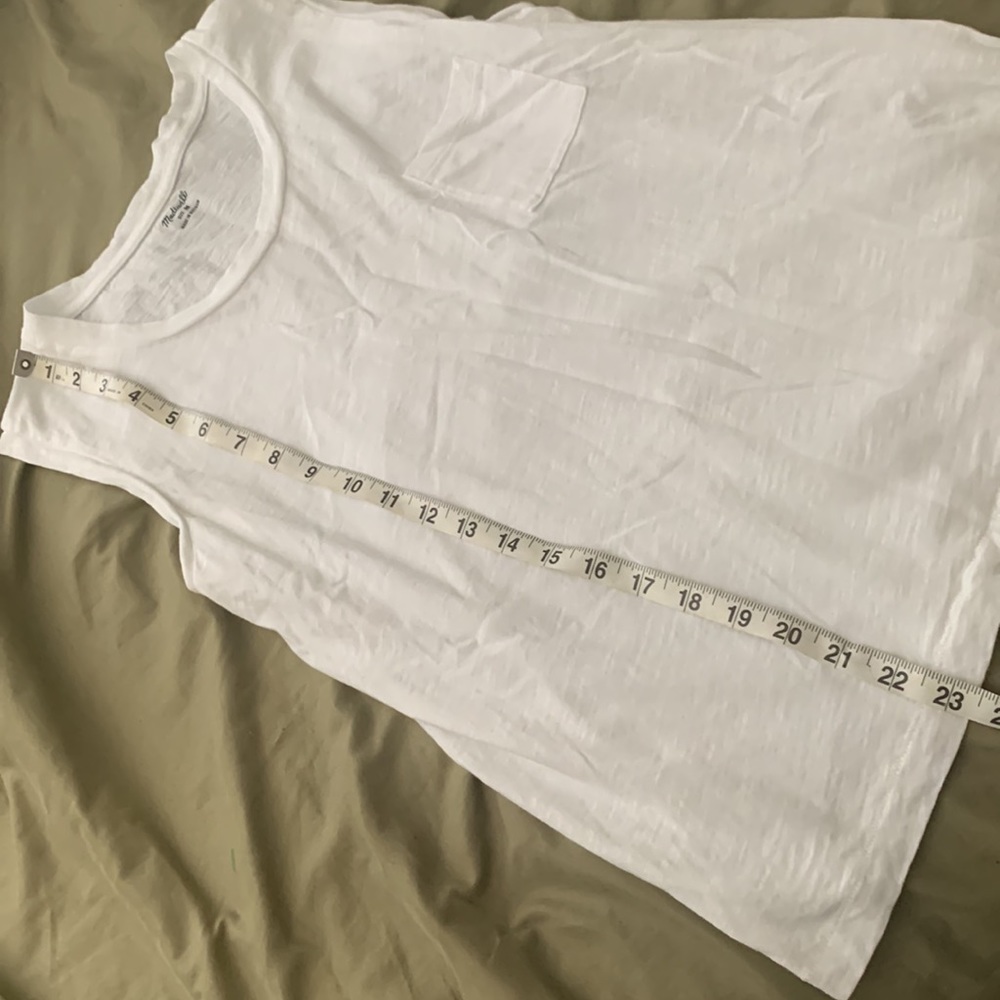 White Madewell Pocket tank - Picture 10 of 11